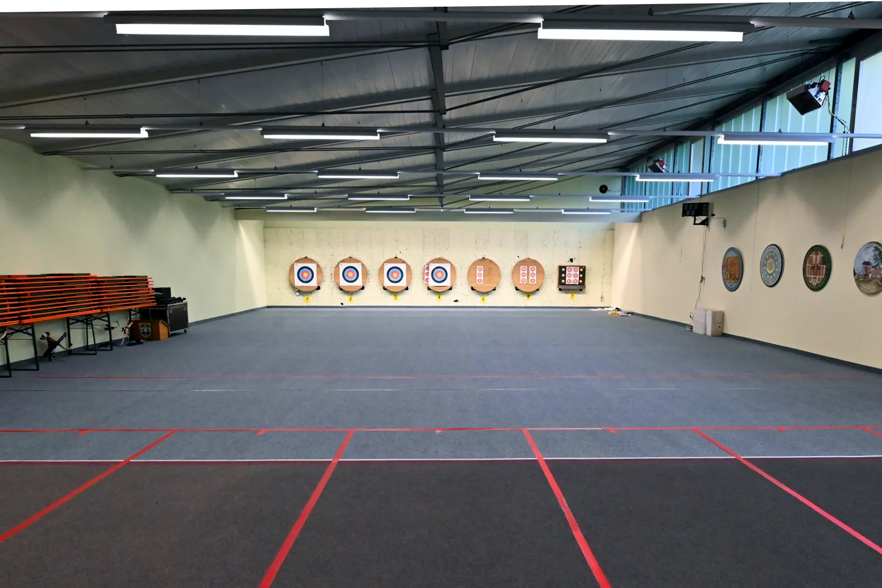 Bogenhalle der HSG