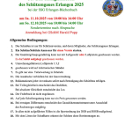 Einladung zum Gaukönigsschießen 2025 - 11./12. Oktober in Büchenbach
